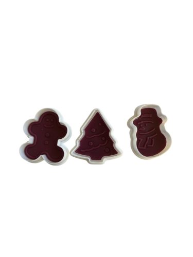 Fondant kiszúró 3 db-os