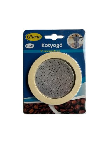 Kotyogó szűrő + tömítés 9 személyes 
