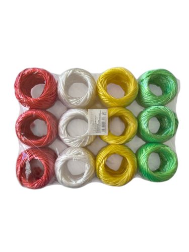 Spárga műanyag színes 1cs / 12 db