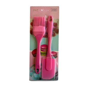 Kenőecset + kenőlapát pink