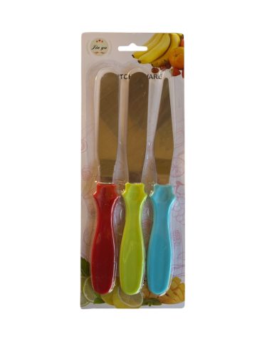 Cukrász spatula szett vegyes színű