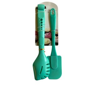 Húscsipesz + Spatula szett türkiz