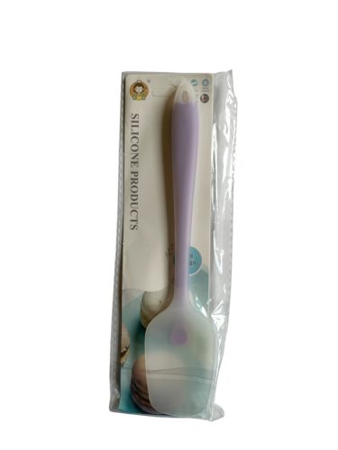 Kenőkanál átlátszó- lila kicsi