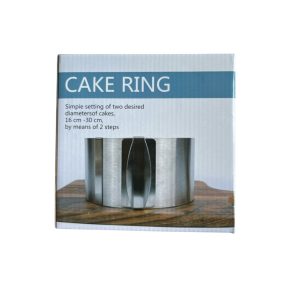 Állítható torta forma kör 8 cm
