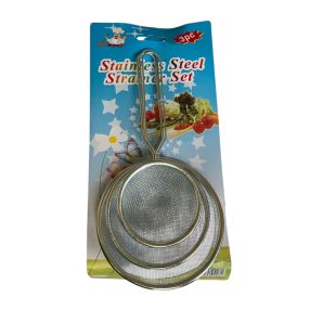 Szűrő szett fém ( 3 db)