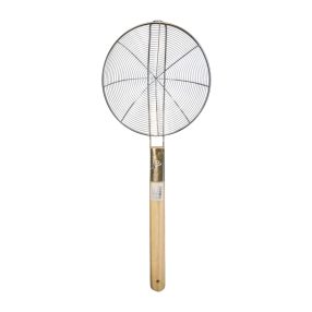 Szűrőkanál fanyelű kondérhoz 24 cm