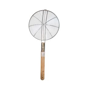 Szűrőkanál fanyelű kondérhoz 26 cm