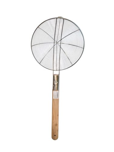 Szűrőkanál fanyelű kondérhoz 26 cm