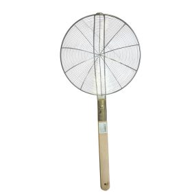 Szűrőkanál fanyelű kondérhoz 28 cm