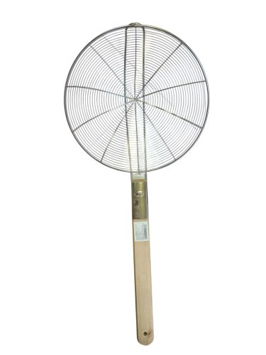 Szűrőkanál fanyelű kondérhoz 28 cm