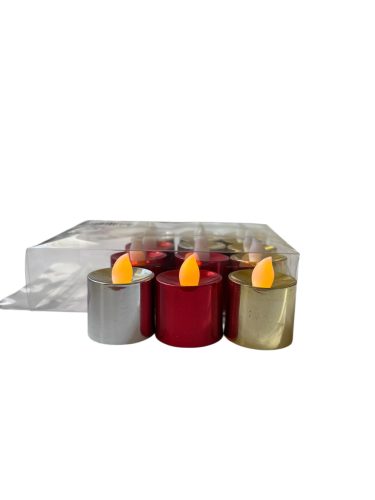 Led mécses (12 db csitti)