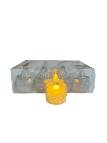 Led gyertya kicsi 12 db