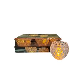 Led mécses tartóban 